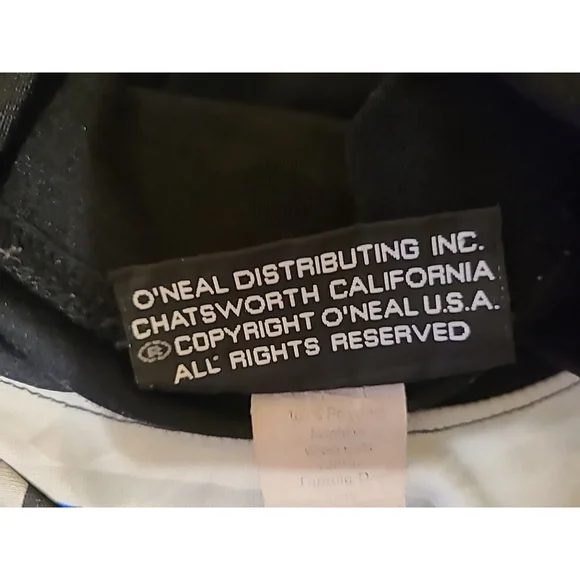 Vintage O’Neal Racing Elements Shirt Made in USA Men’s Motocross All Over Print - Picture 7 of 8